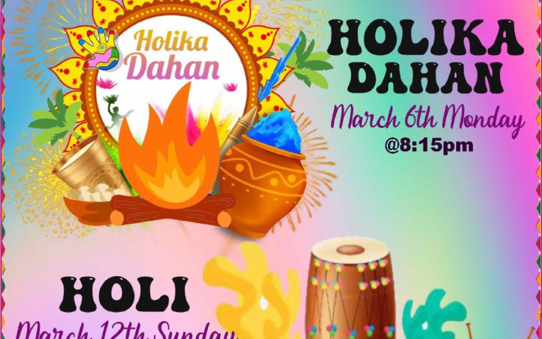 albany hindu temple holi